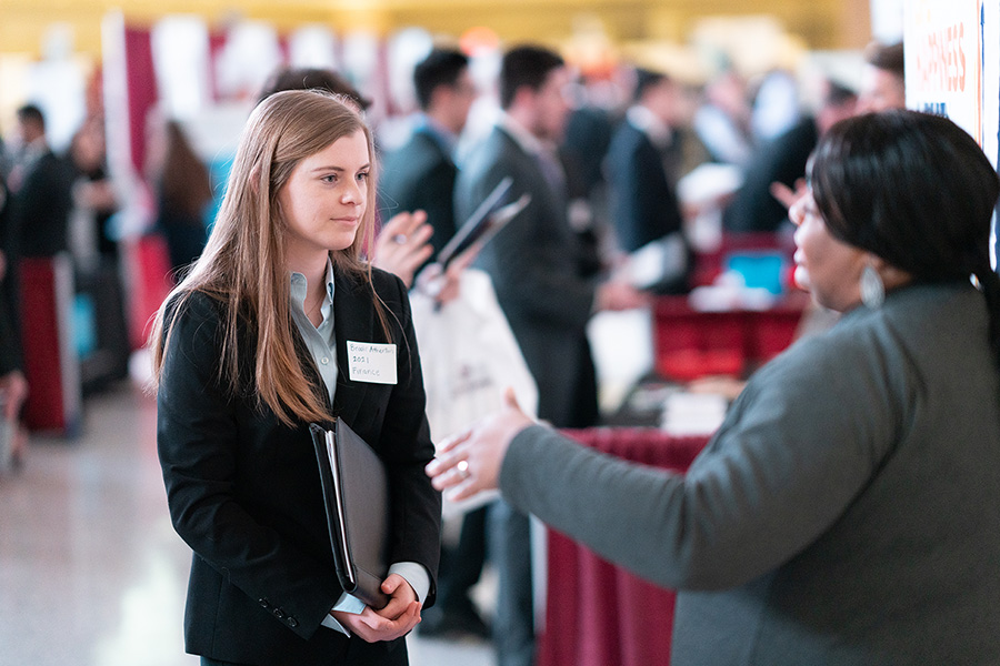 college recruitment fair